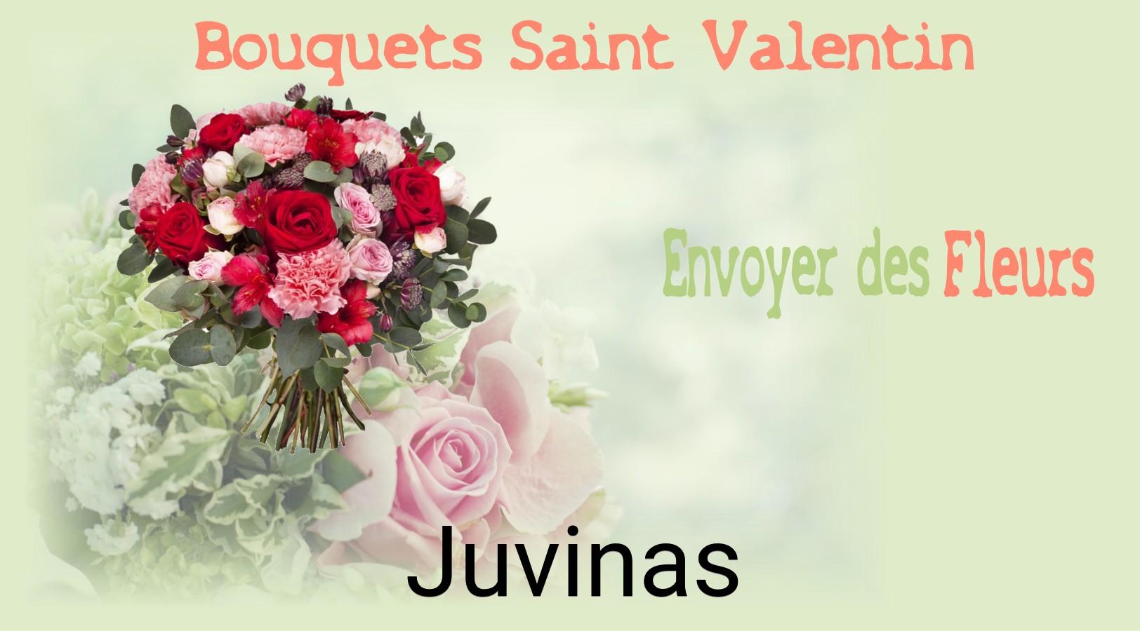 Roses de Saint-Valentin livrées à Juvinas